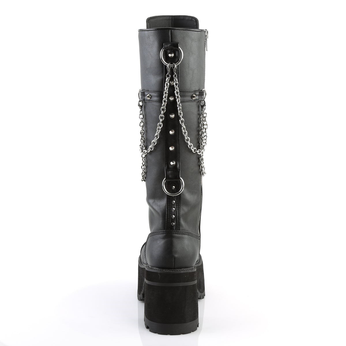 Botas Hasta La Rodilla Demonia Ranger-303 Faux Cuero Hombre Negros | MX-3-RGV