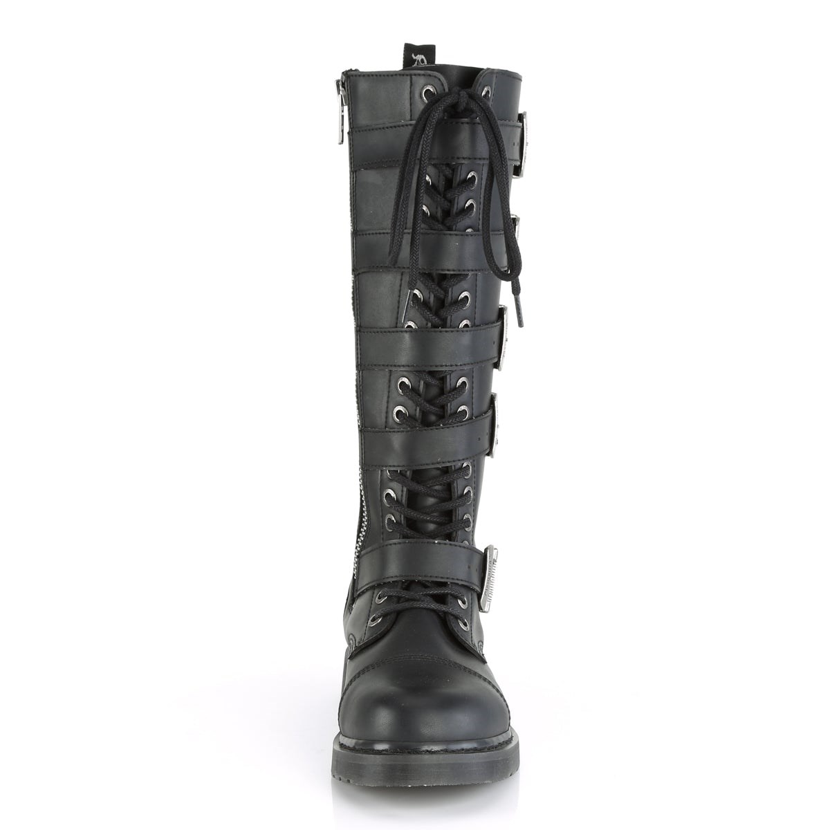 Botas de combate Demonia Bolt-425 Vegan Cuero Mujer Negros | MX-4-TAH