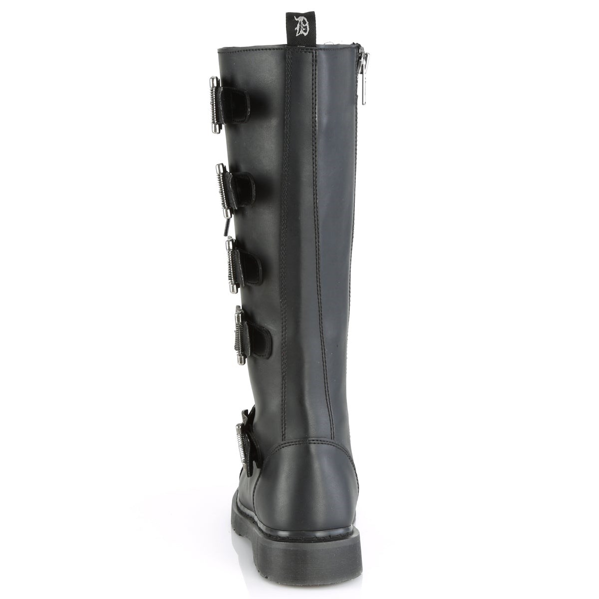 Botas de combate Demonia Bolt-425 Vegan Cuero Mujer Negros | MX-4-TAH