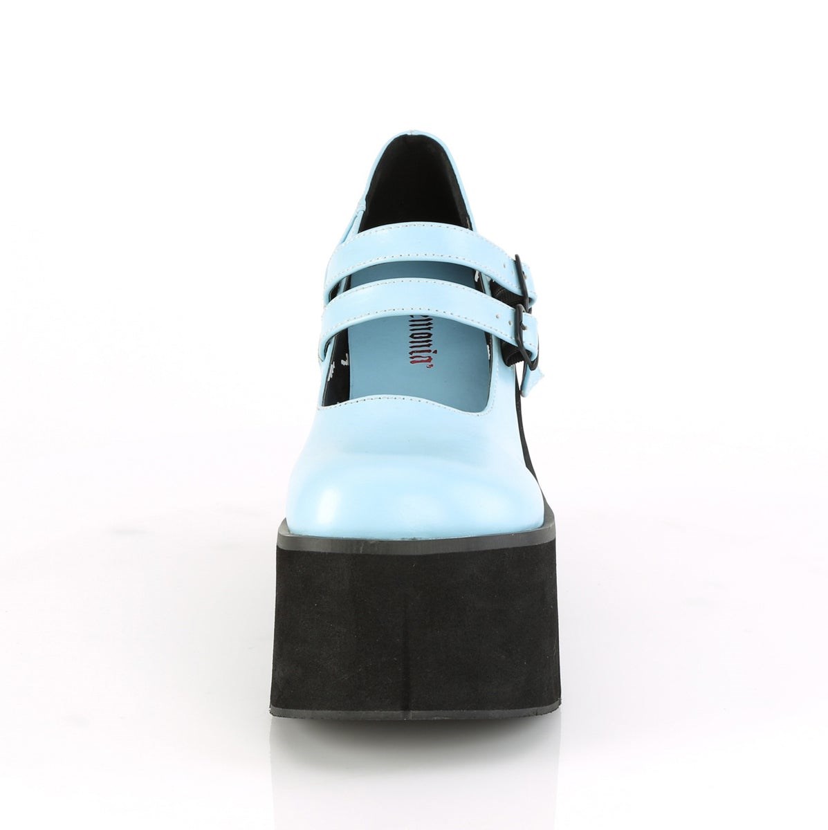Zapatos Mary Jane Demonia Kera-08 Vegan Cuero Mujer Azules Claro | MX-8-FOB