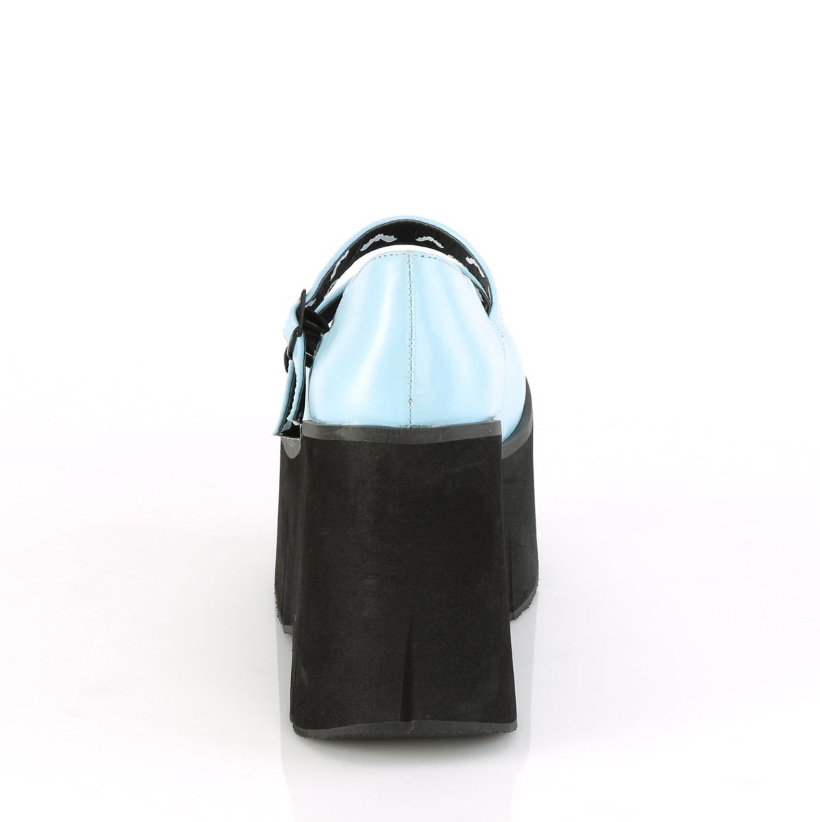 Zapatos Mary Jane Demonia Kera-08 Vegan Cuero Mujer Azules Claro | MX-8-FOB